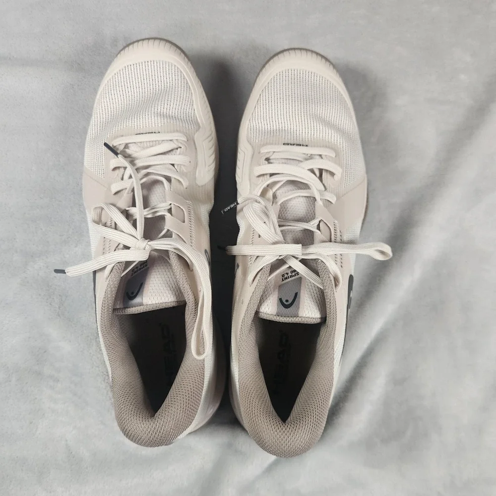 HEAD Sprint‎ Pro 4.0 Chalk White Mens Tennis Shoes 13 Court Shoes Athletic